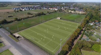 Fußballplatz Grün-Weiß Holt