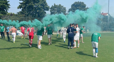 Aufstiegsfeier Grün-Weiß Holt