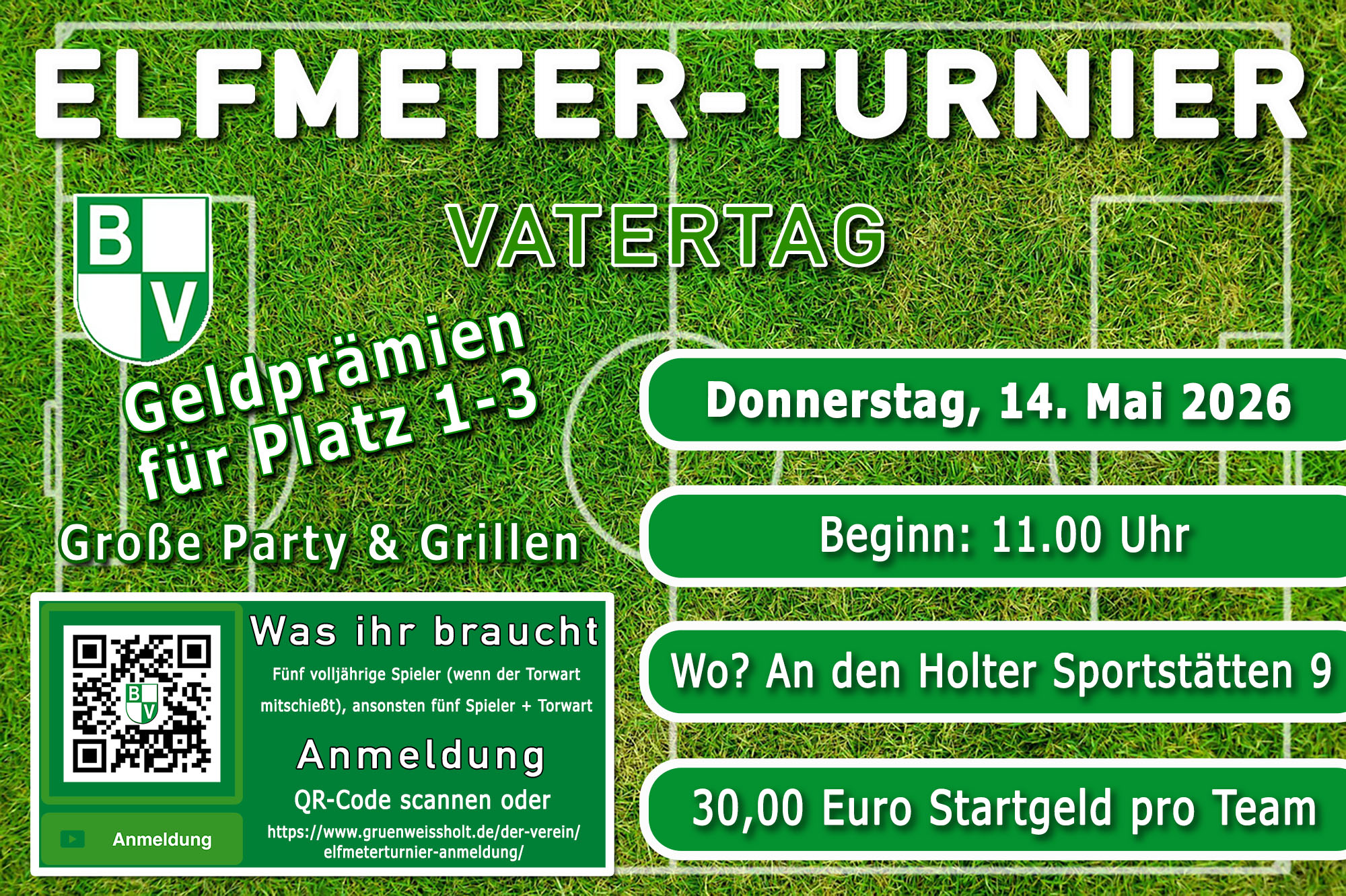 Elfmeterturnier Holt 2026