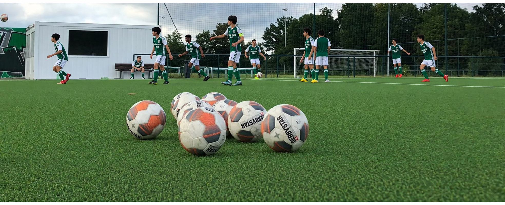 Header Grün-Weiß Holt Fußballverein
